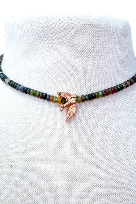 Lulu Necklace - Multi Agate