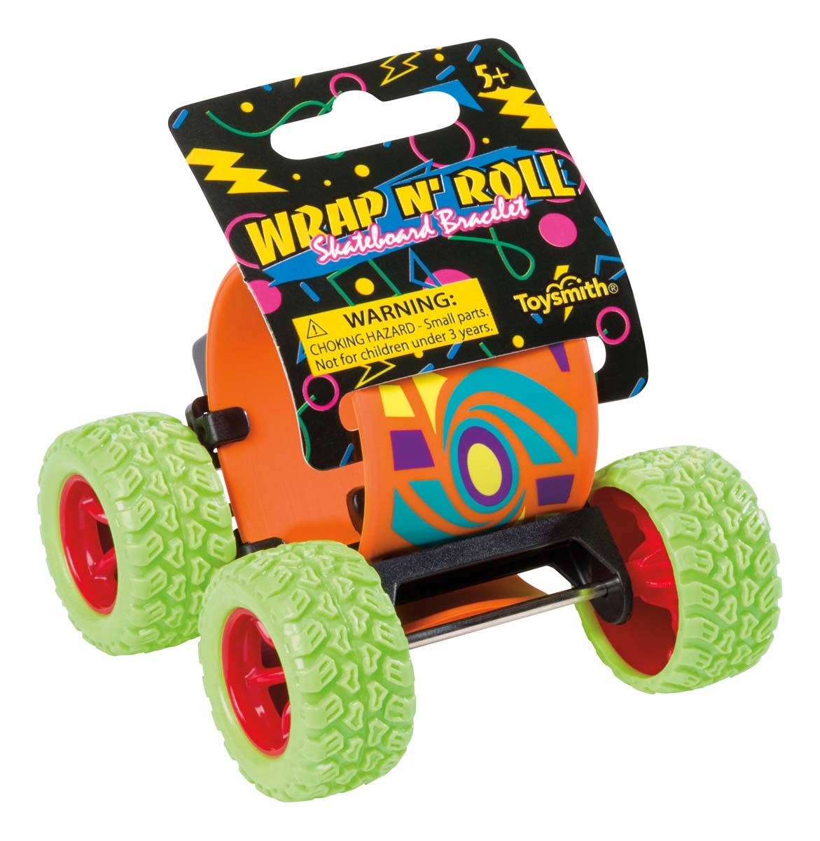 Toysmith Wrap N Roll Bracelet- Slap Bracelet, Impulse Toy