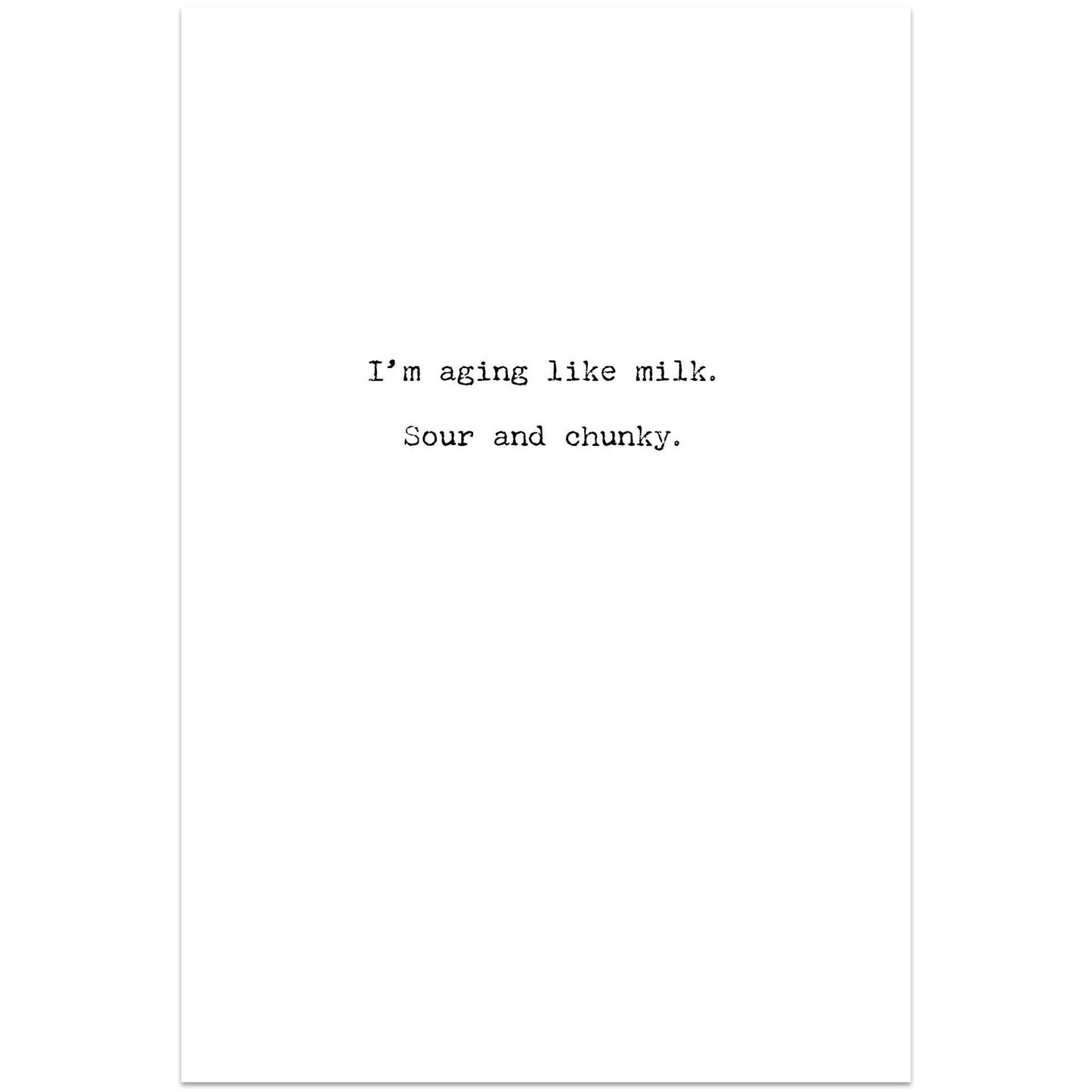 Sour & Chunky Greeting Card