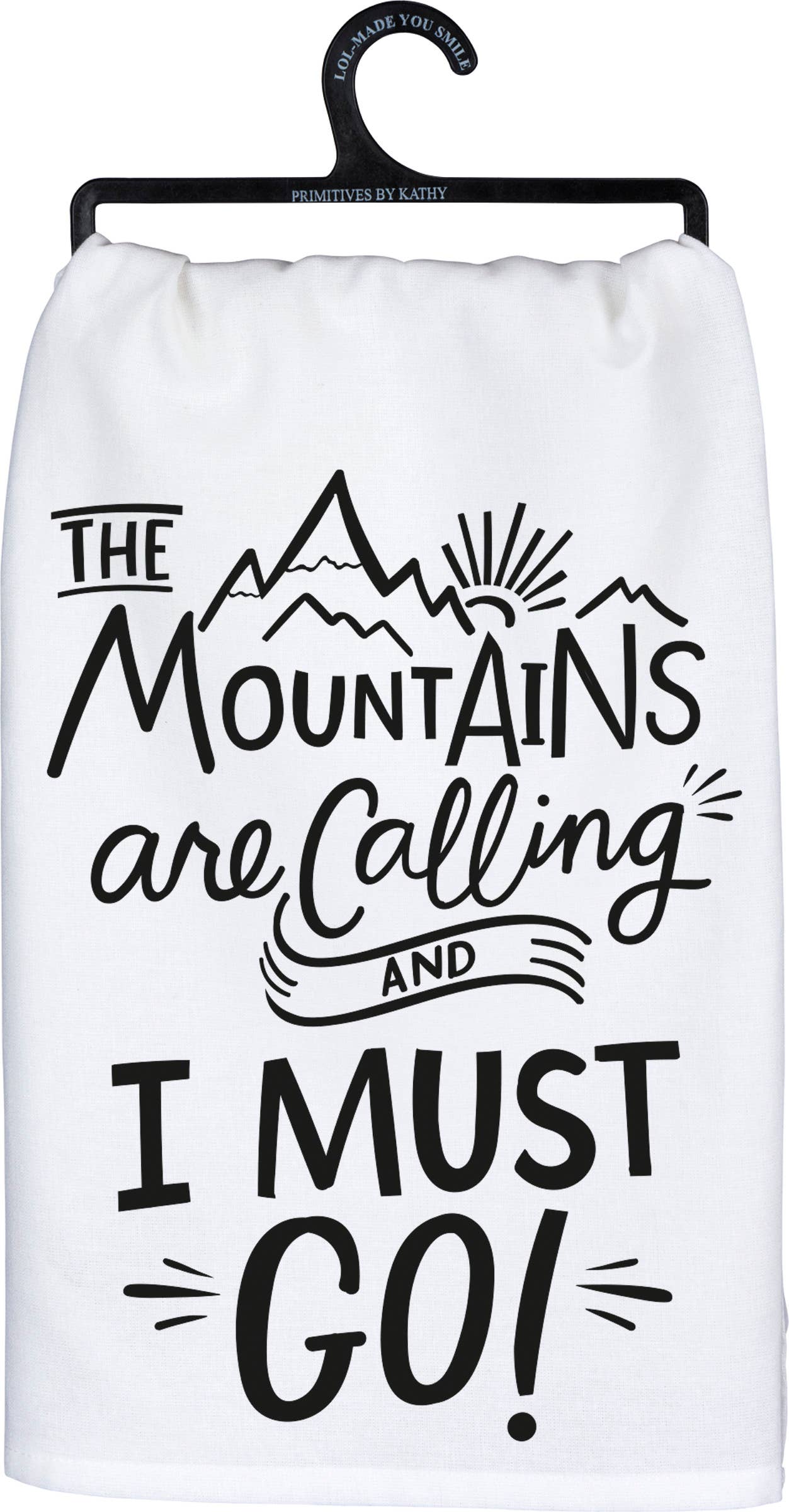 The Mountains Are Calling Kitchen Towel