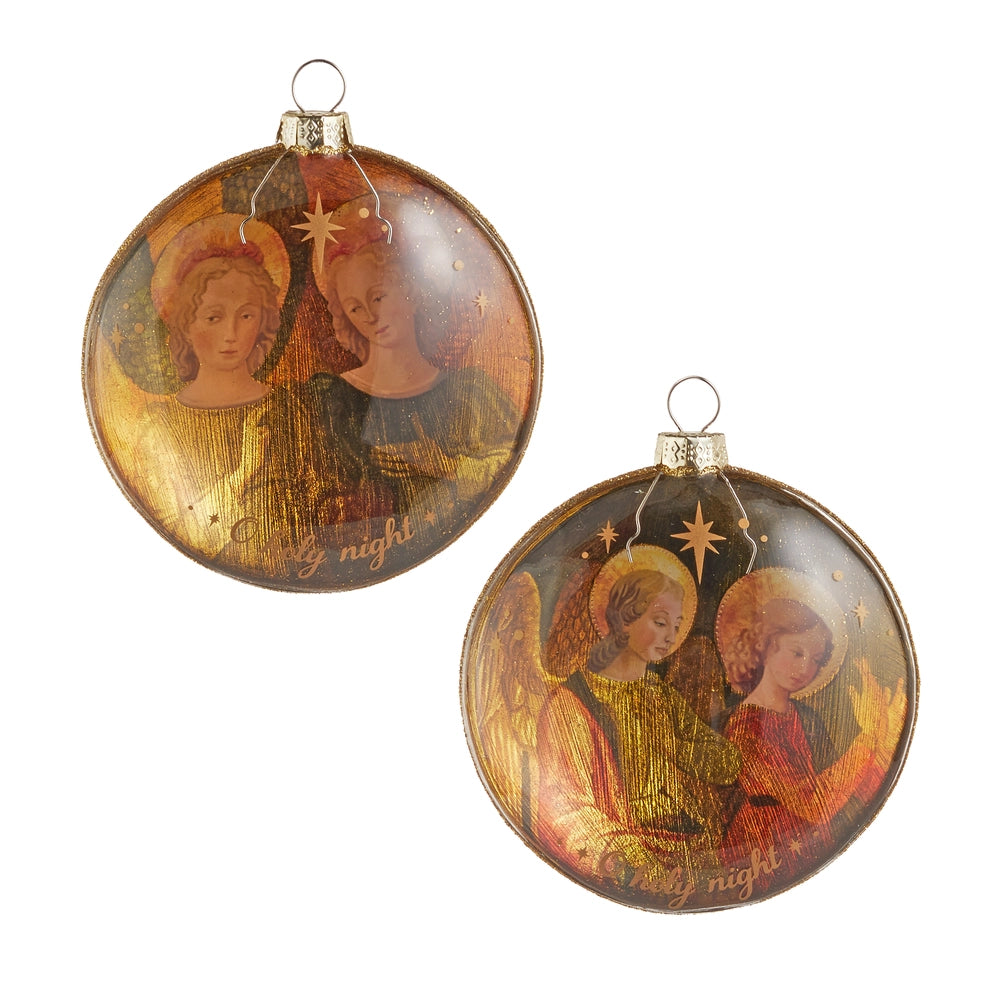 4" Angel Disc Ornament