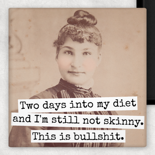 Funny Magnet. Two Days Into My Diet - Still Not Skinny...