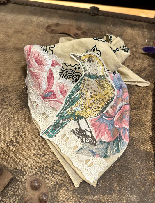 Whimsical Bird Bandana