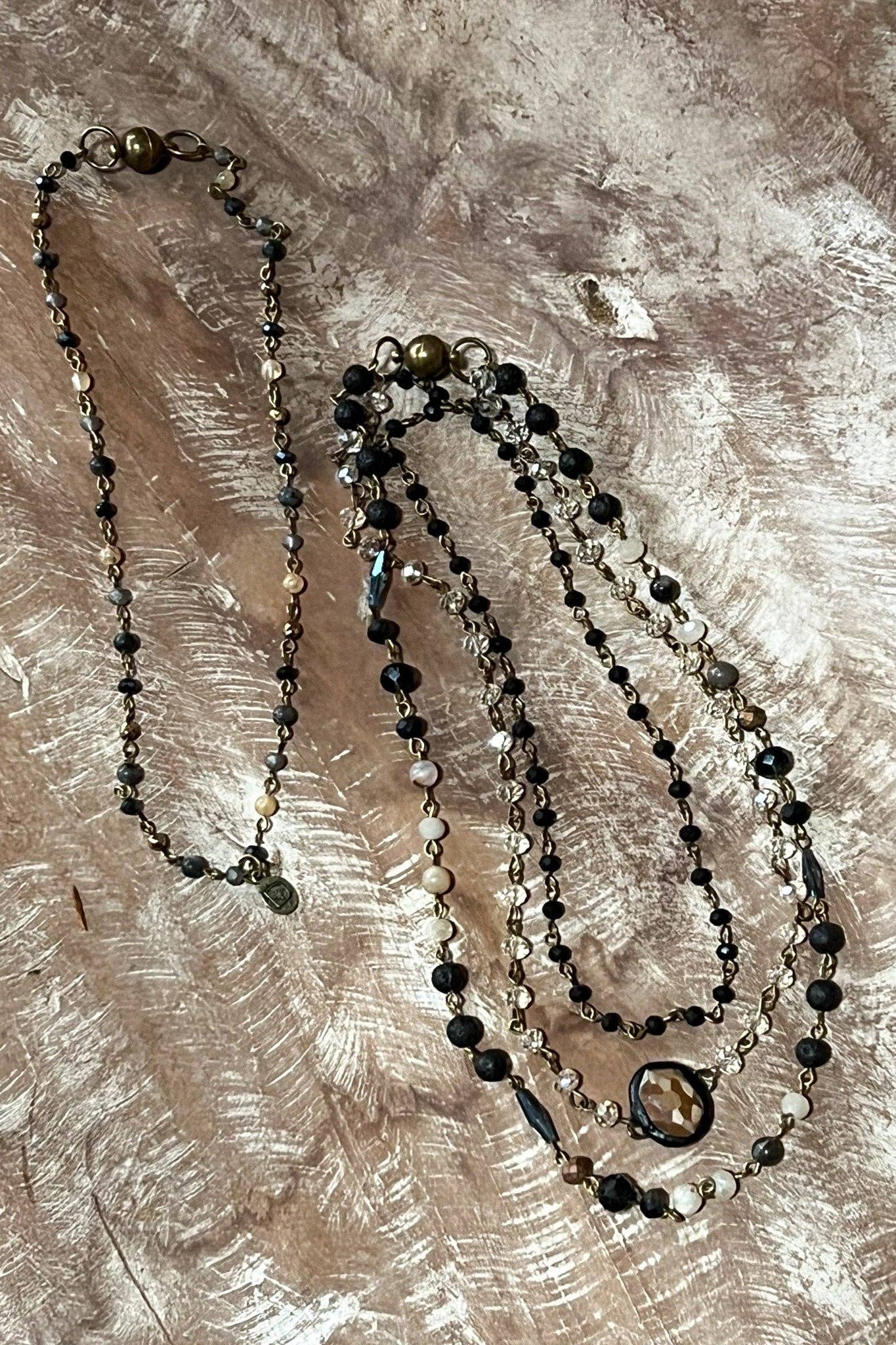 Justina Necklace: Imperial Jasper