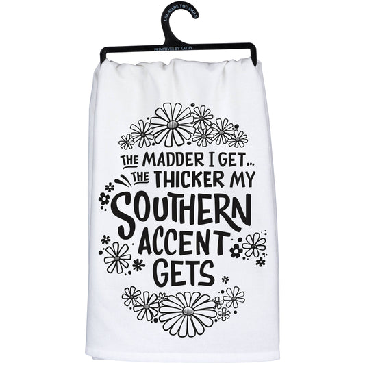 Thicker Southern Accent Kitchen Towel