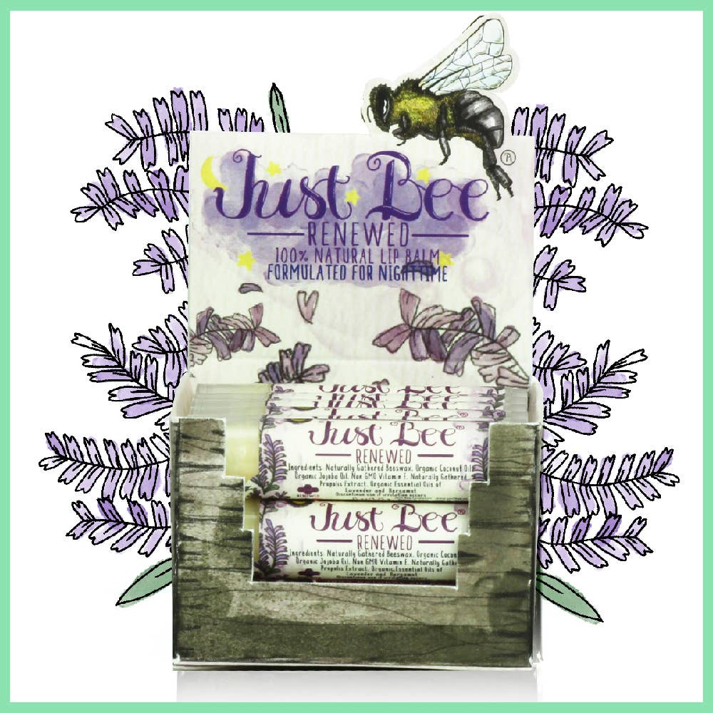 Just Bee Renewed Lip Balm - Lavender: Lavender