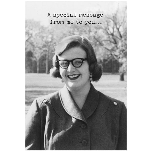 Me To You Greeting Card