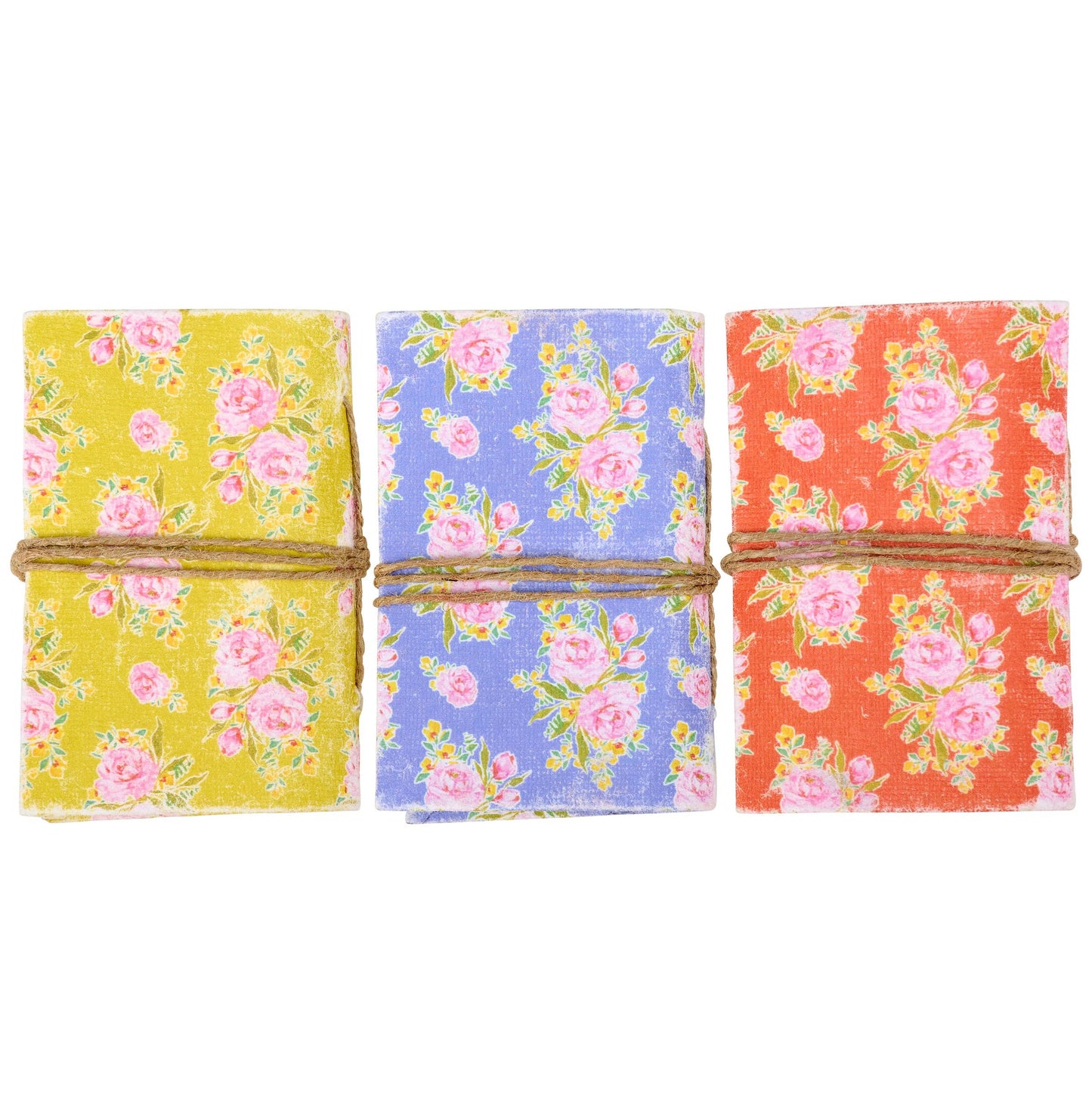 French Floral Mini Notebook Set