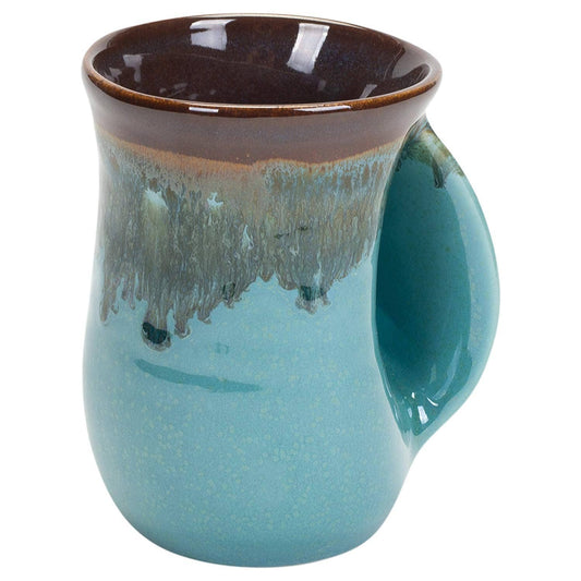 The Original Handwarmer Mug: Ocean Tide / Right Hand