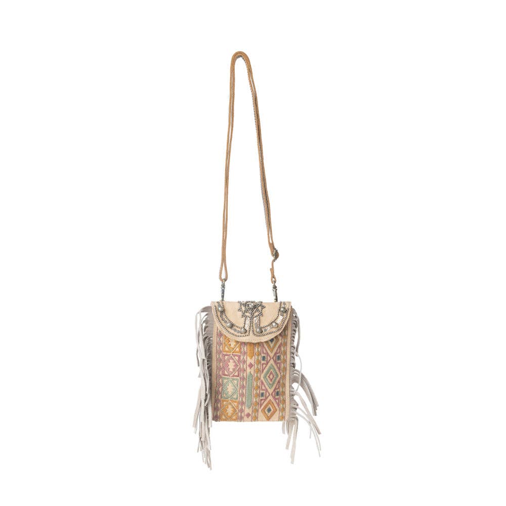 Myra Vintage Song Crossbody Bag in Sahara Clay: Sahara Clay