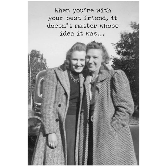 Alibis Greeting Card