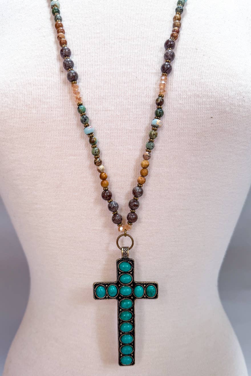 Genesis Cross Necklace