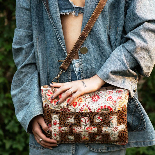 Boho Floral Omni crossbody Bag