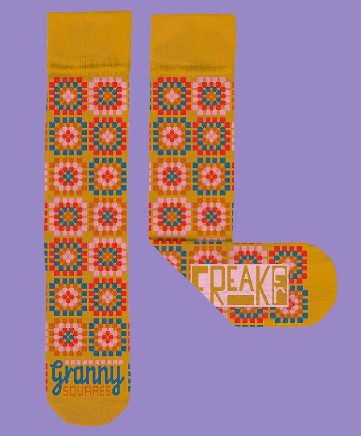 Granny Squares | USA Made Socks