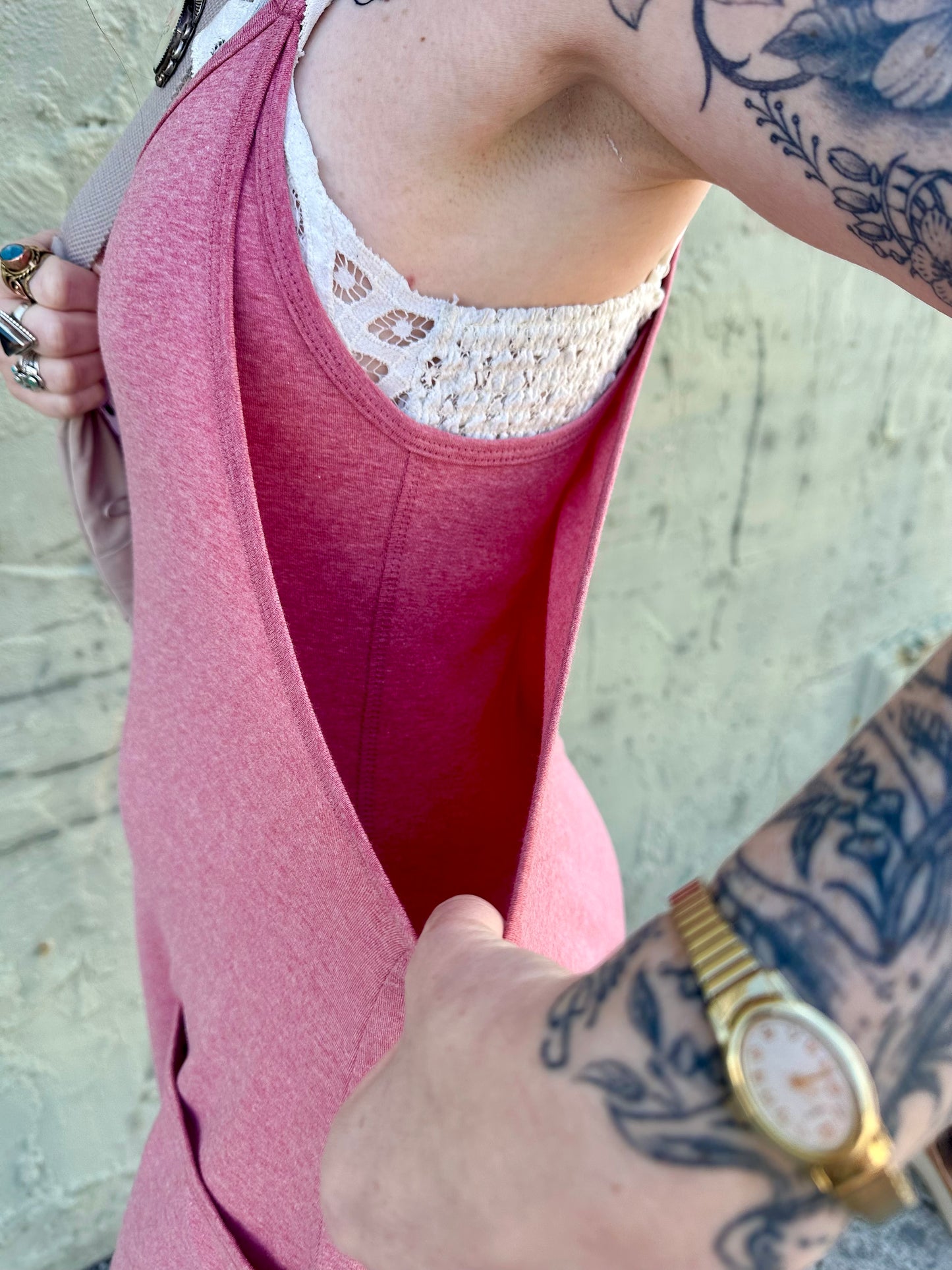 Mini Dress With Built-in Romper Liner