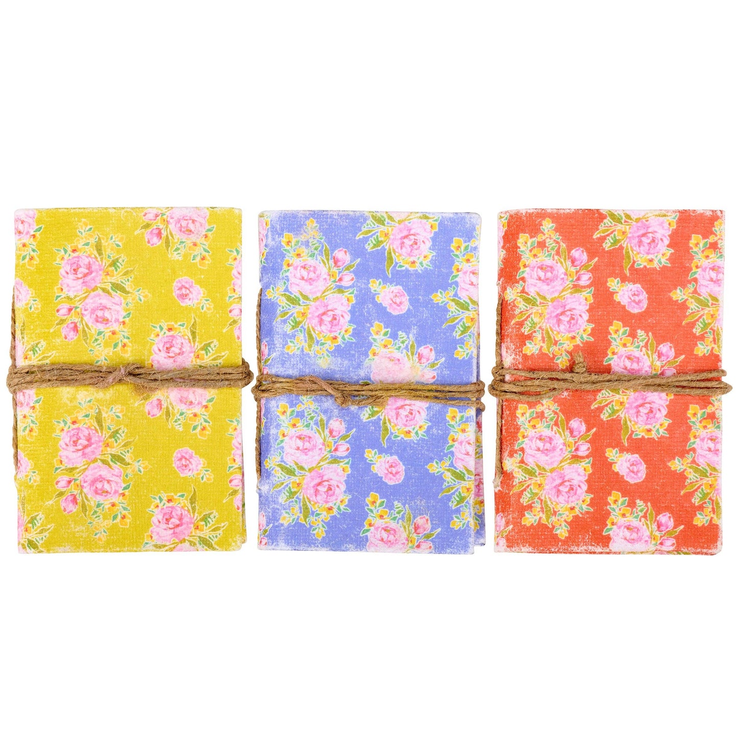 French Floral Mini Notebook Set