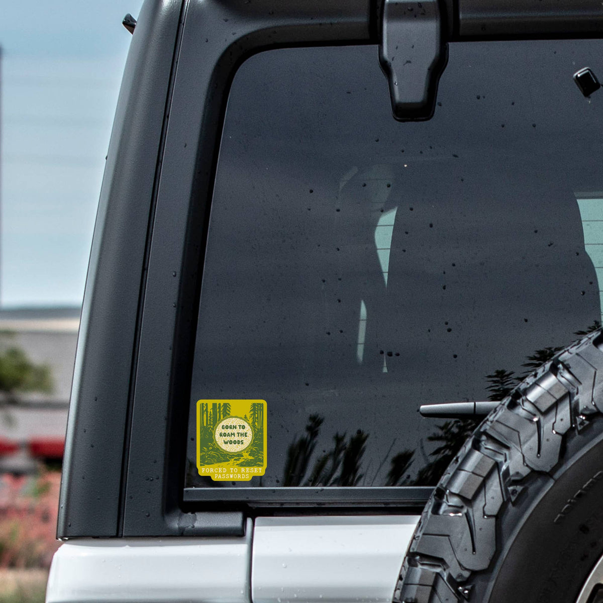 Born To Roam Outdoor Nature High Quality Vinyl Sticker