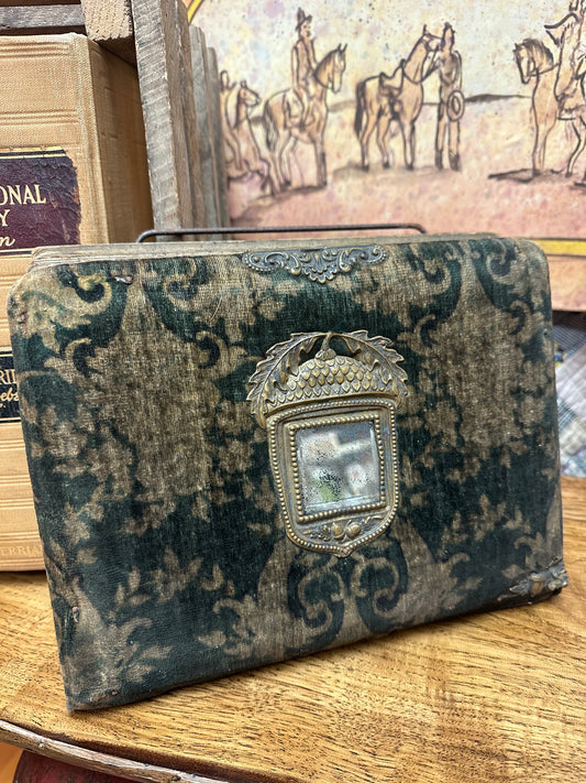 Antique Velvet Photo Album