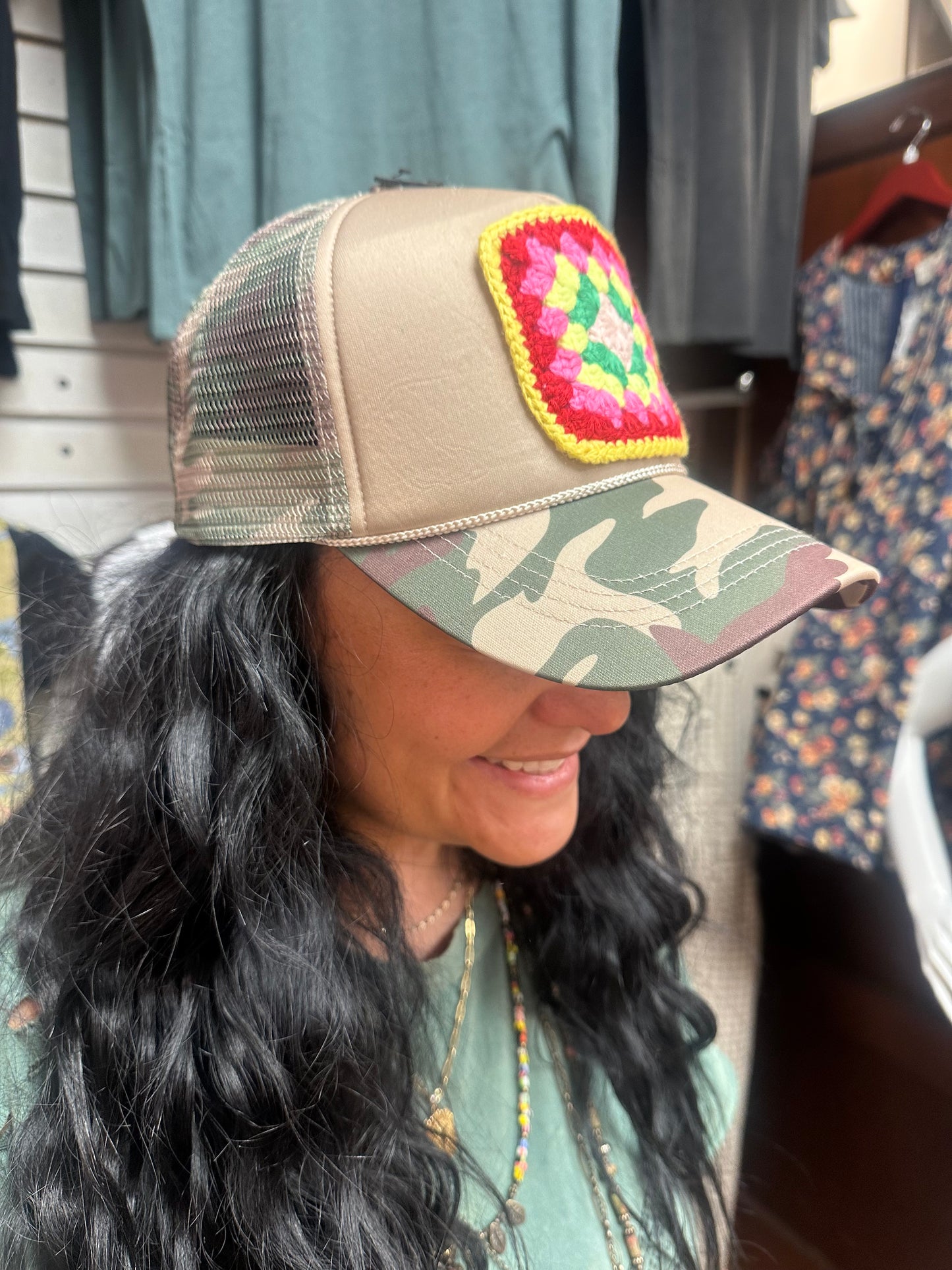 Granny Square Hat (Sharon)