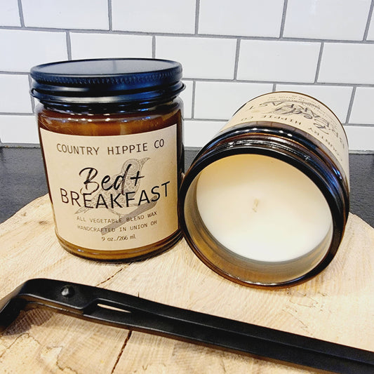 Bed + Breakfast (French Toast) Apothecary-Insp. Candle 9 oz