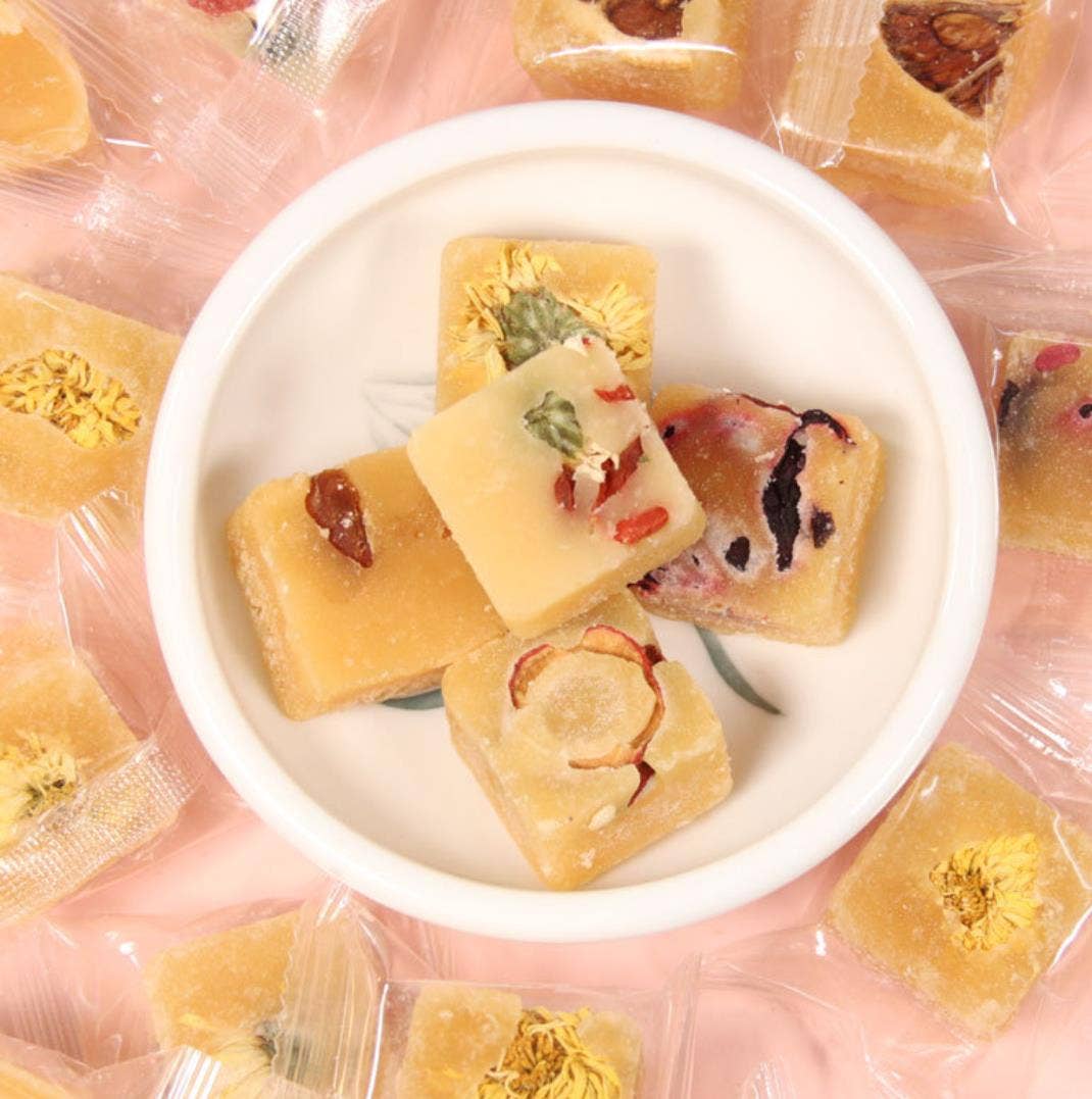 Gourmet sugar cubes