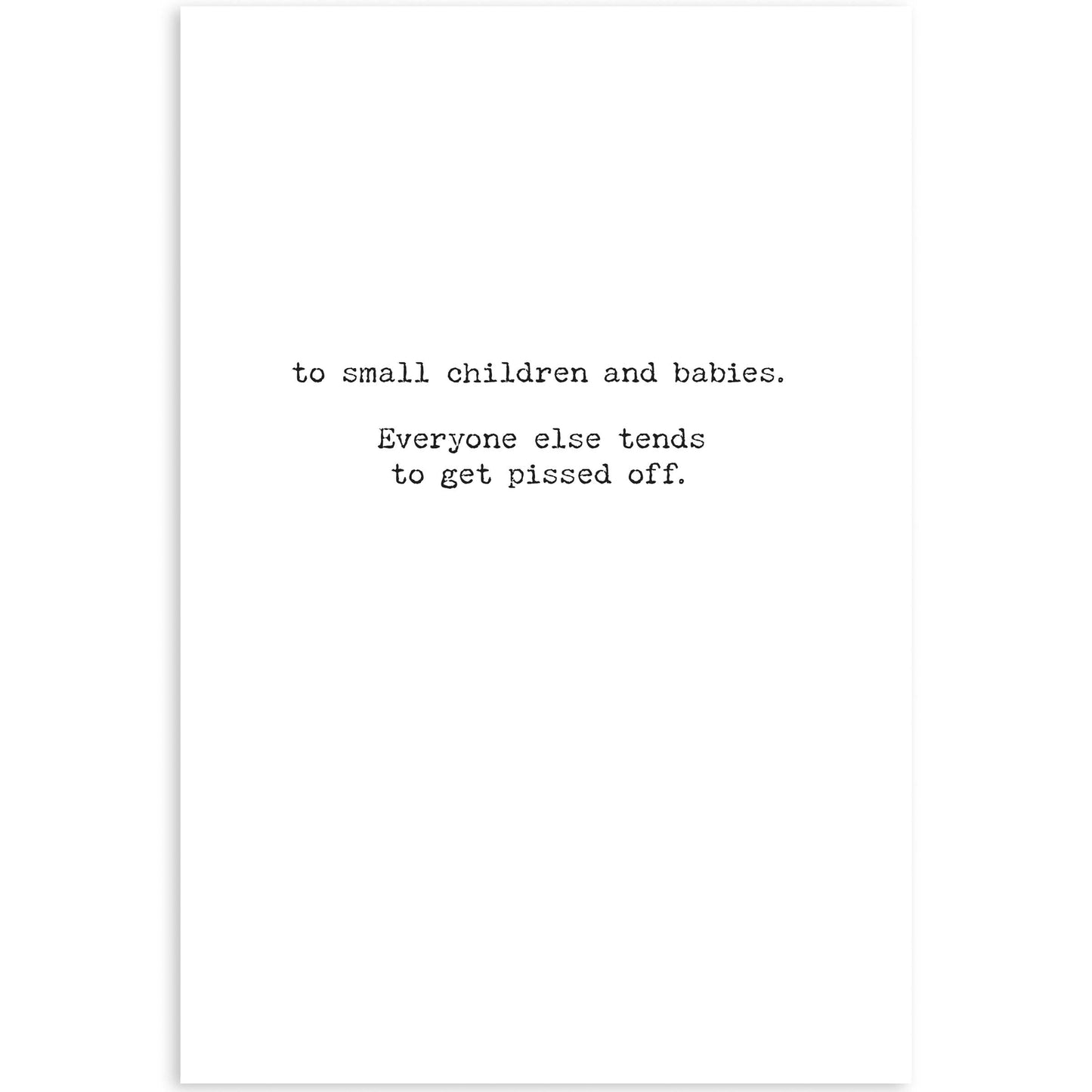 So Big Greeting Card