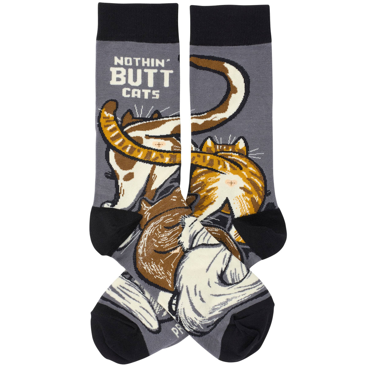 Nothin' Butt Cats Socks