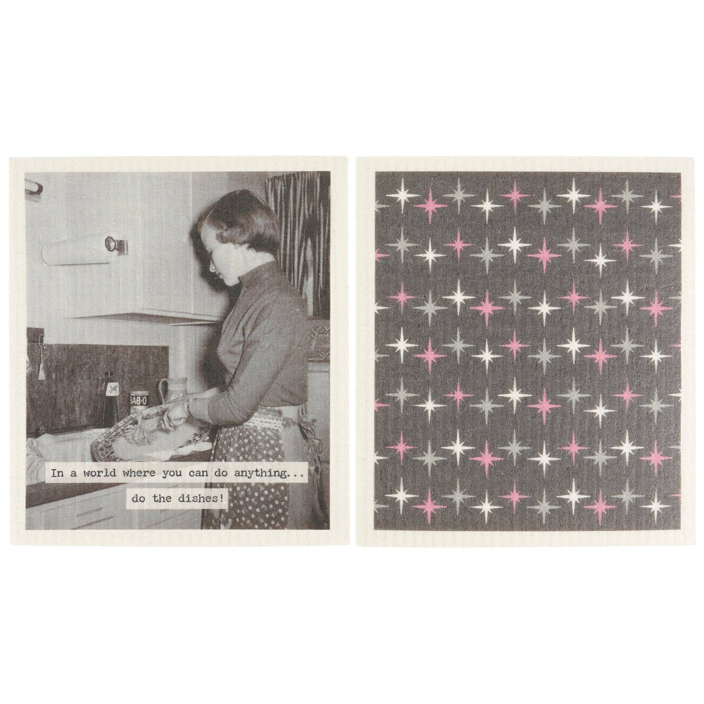 Where You Can Do Anythng Swedish Cloth Set