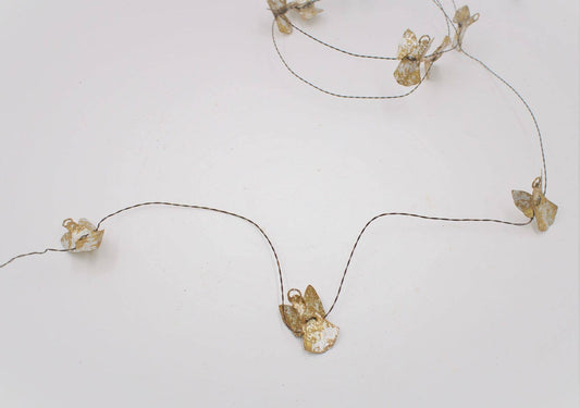 Garland-Angel-Silver Gold Leaf