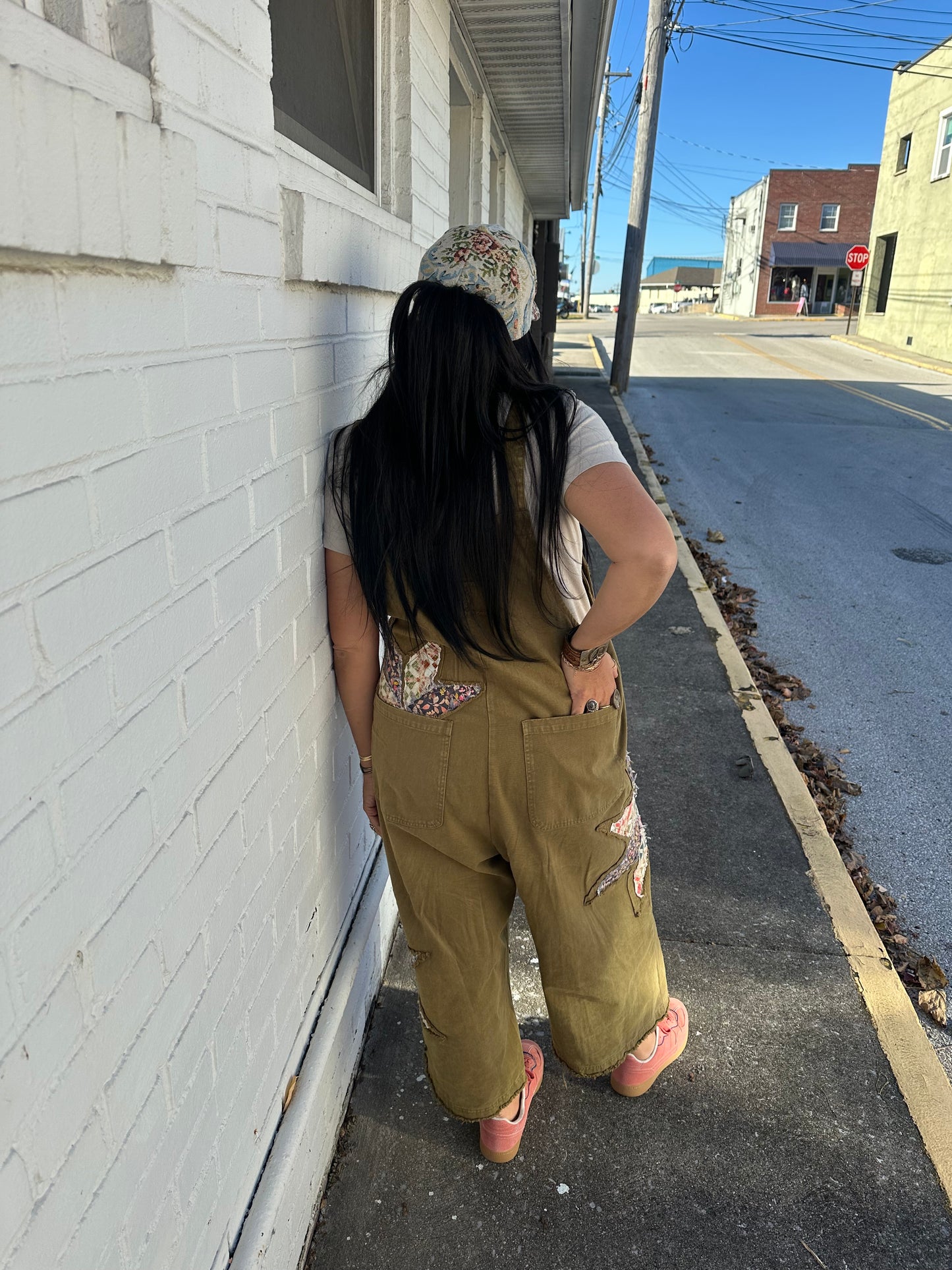 Quilt Patch Overalls