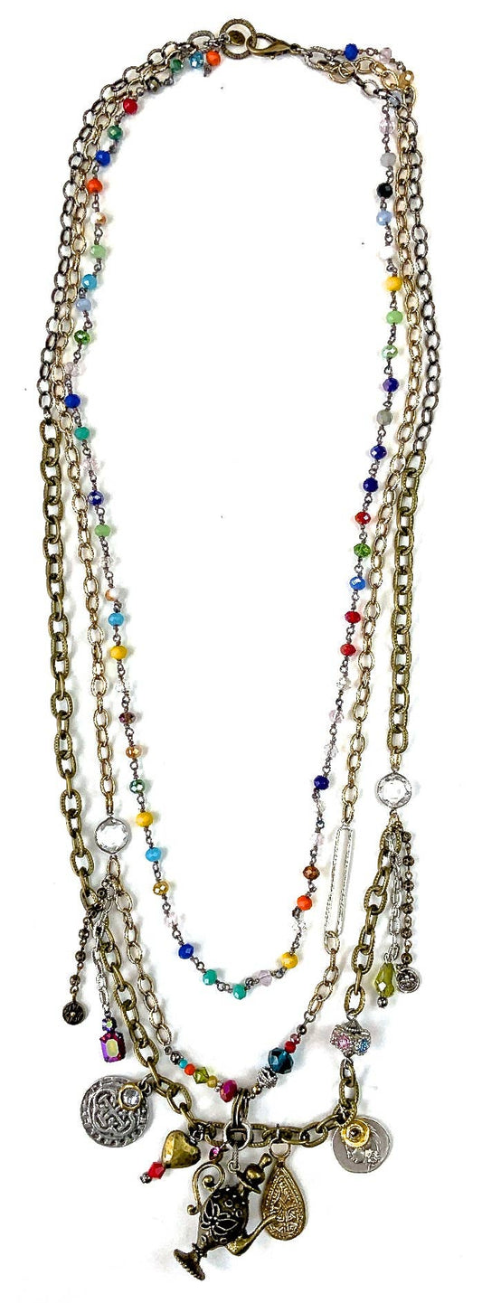 LS077 NK-Multi STD. w/Rosaried, & Coins