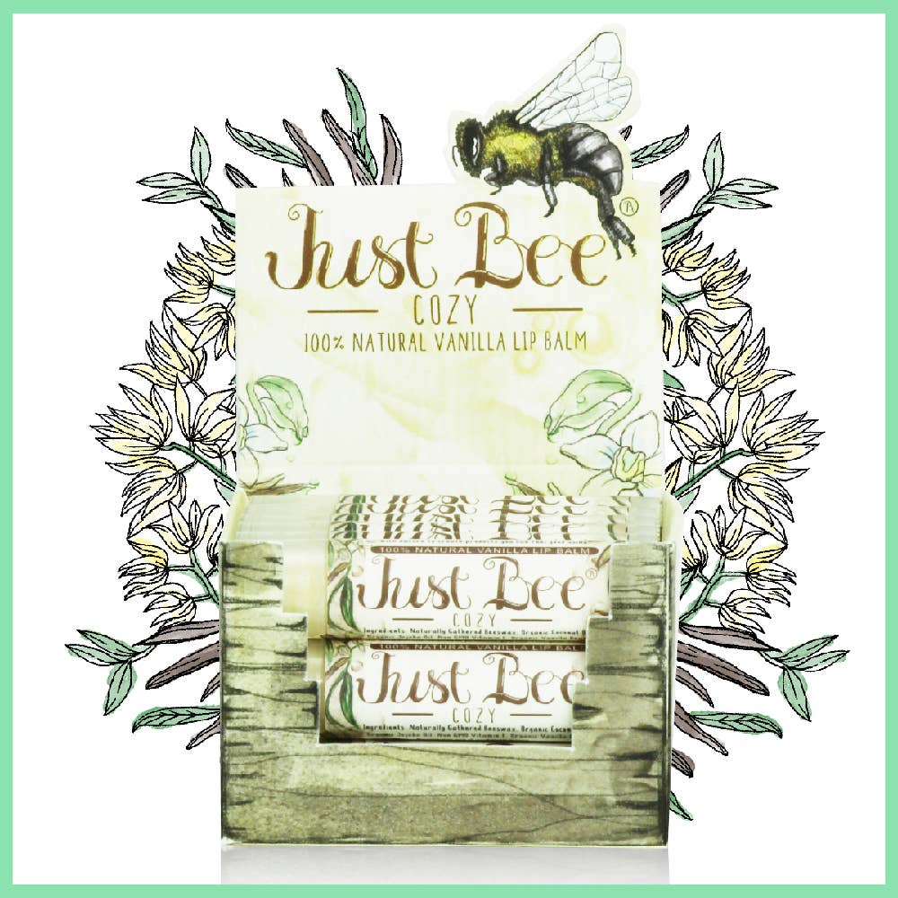 Just Bee Cozy Lip Balm  - Vanilla: Vanilla