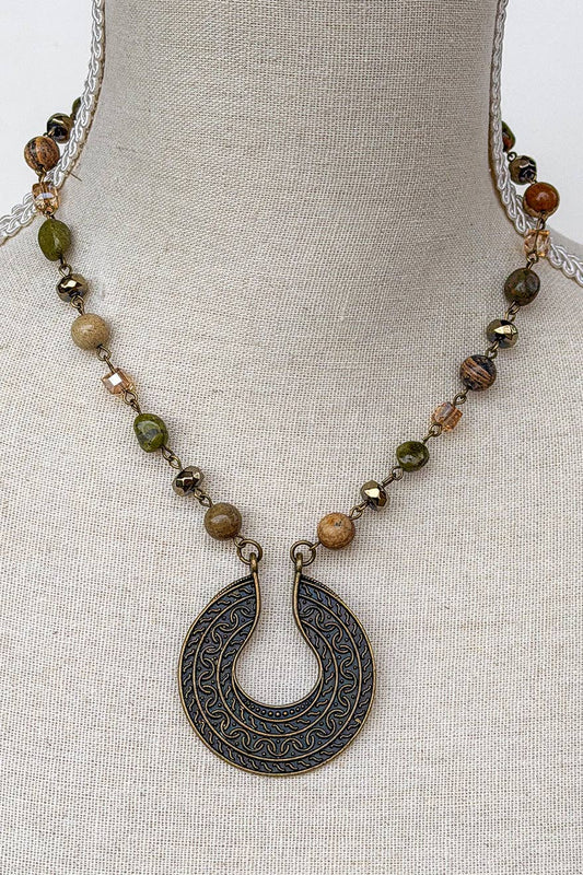 Ursula Necklace - Uni Jasper