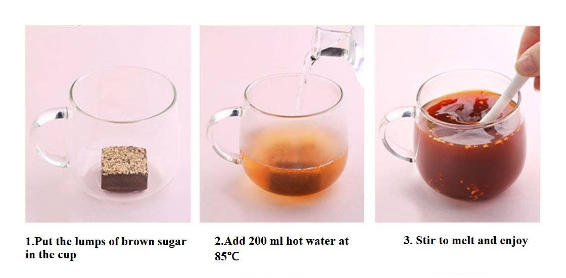 Gourmet sugar cubes