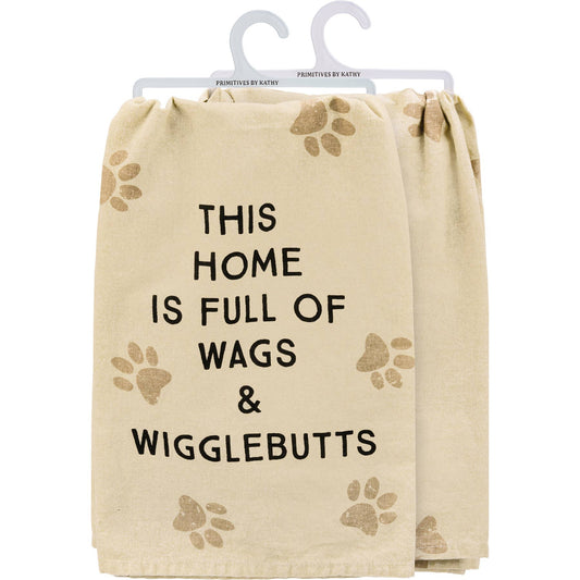 Full Of Wags & Wigglebutts Kitchen Towel