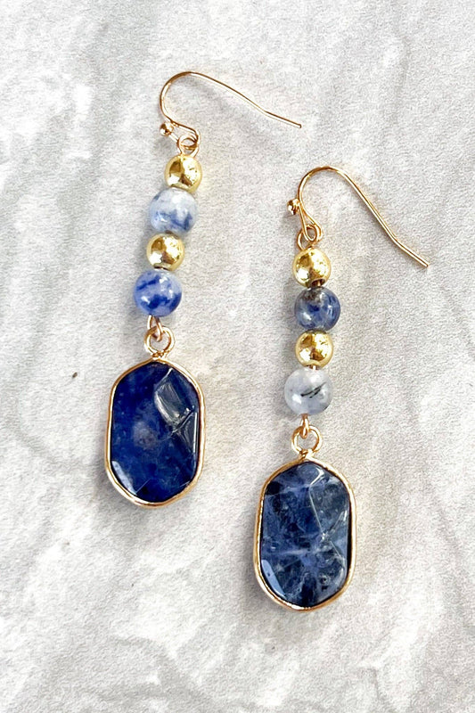 Maggie Earrings Blue