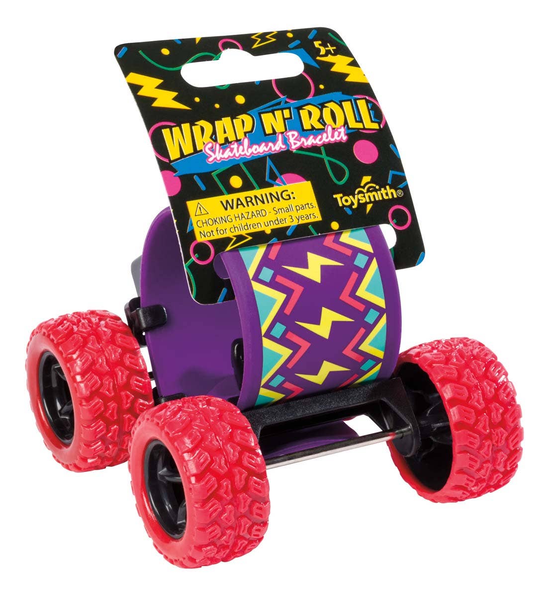 Toysmith Wrap N Roll Bracelet- Slap Bracelet, Impulse Toy