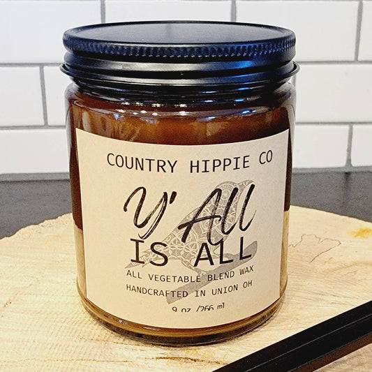 Y'All is All Apothecary-Inspired Candle