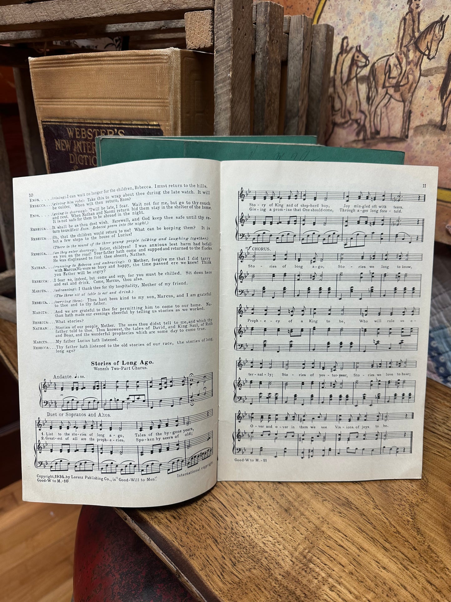 Good will to Men Sheet music bundle