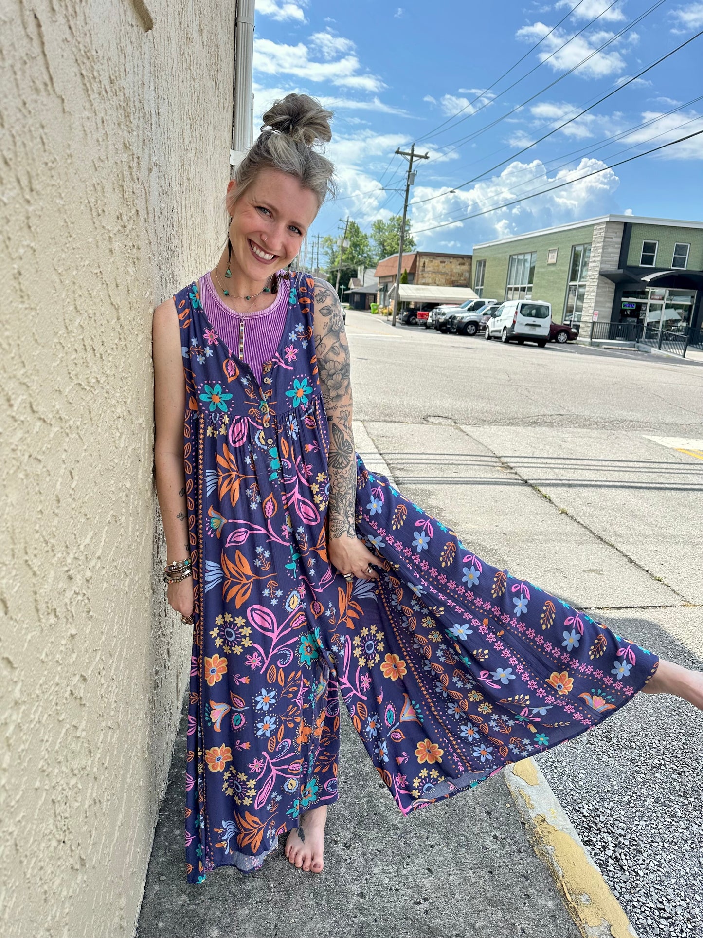 Blueberry Jumpsuit