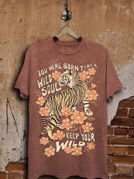 Wild Soul Tiger Graphic Tee