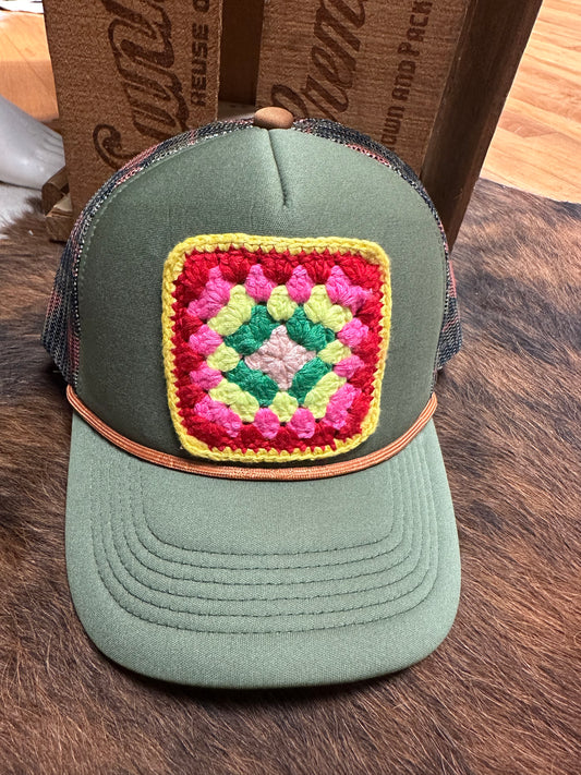 Granny Square Hat (Olivia)