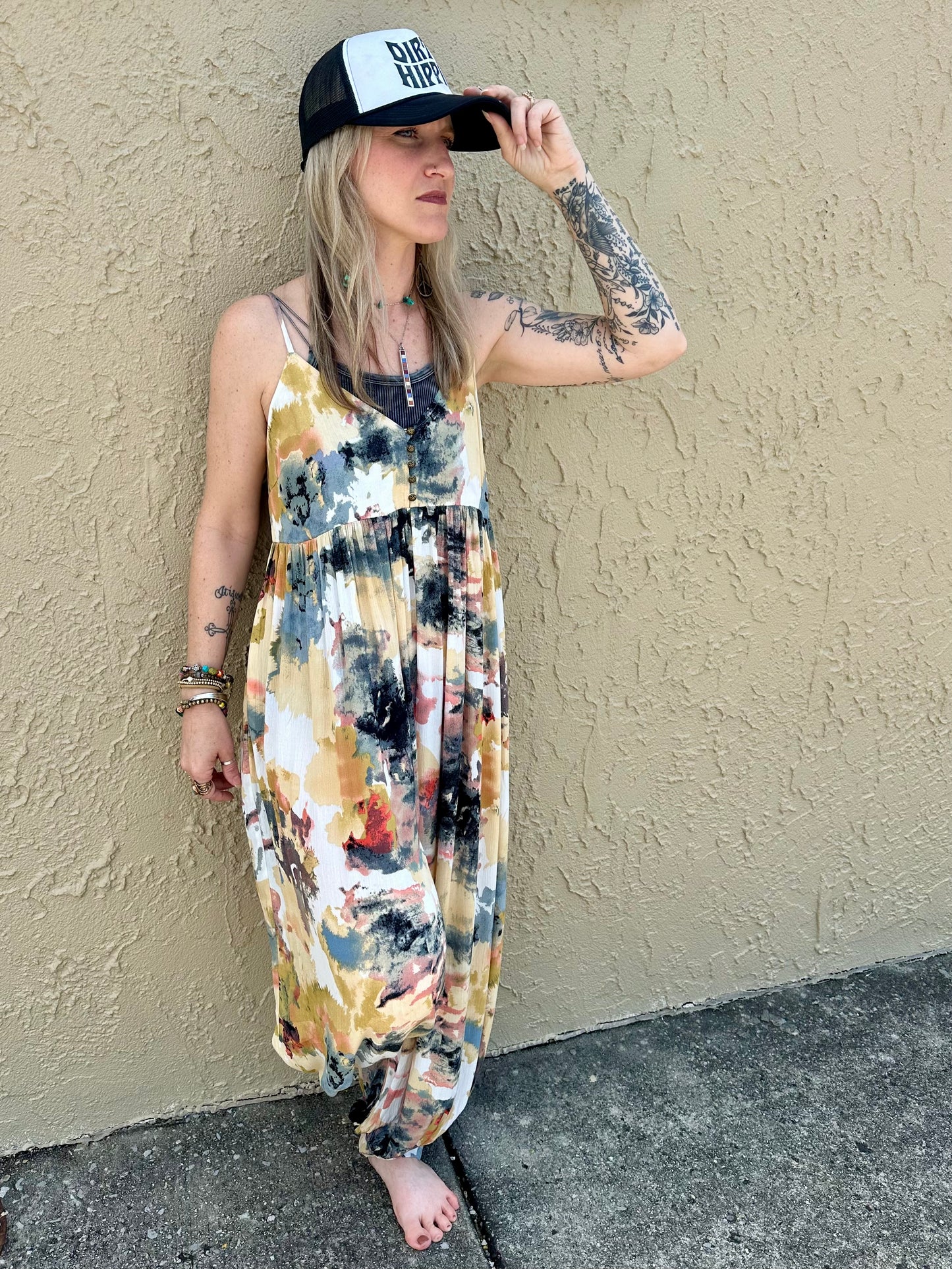 Tie Dye Jumpsuit