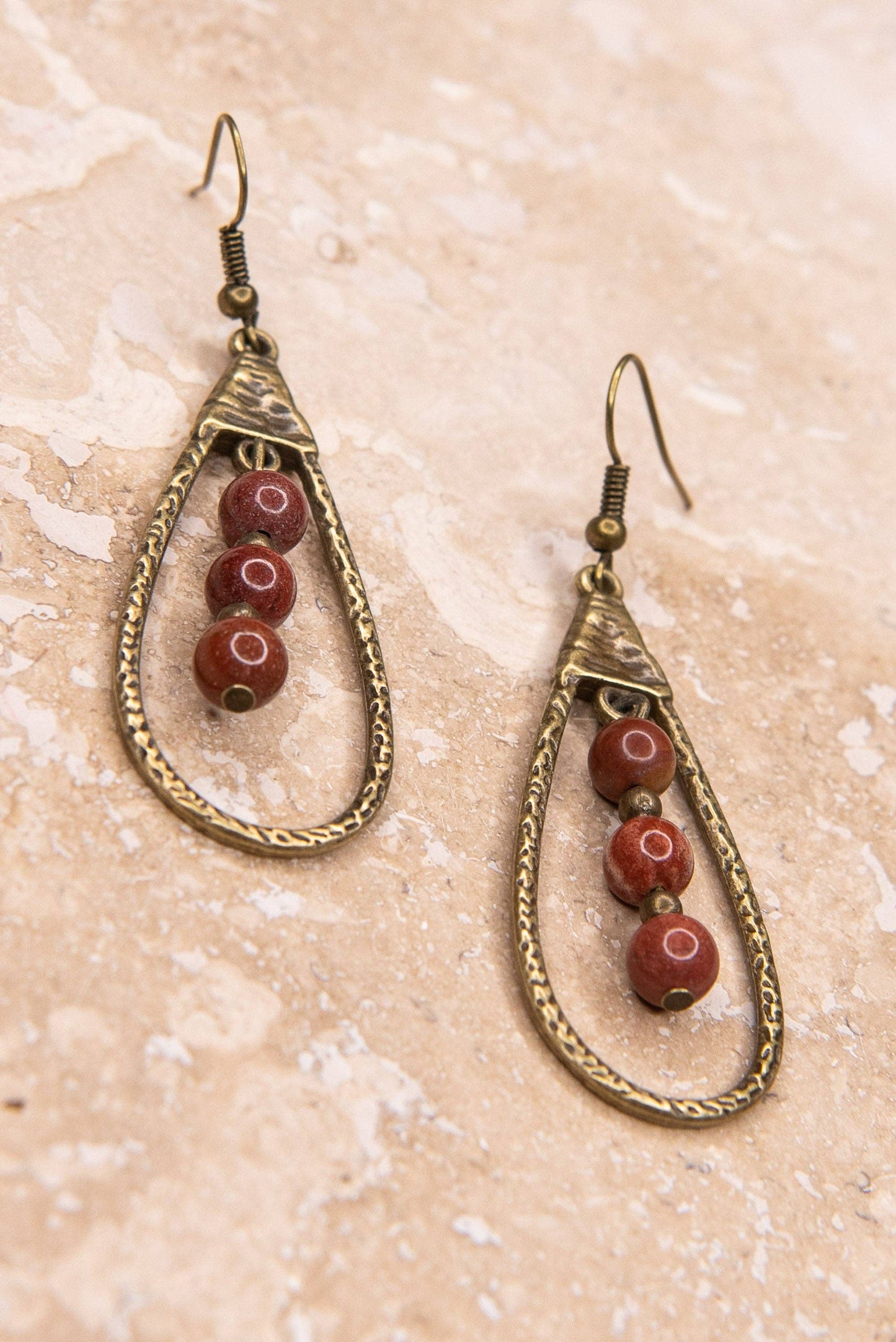 Sherri Earrings in Red