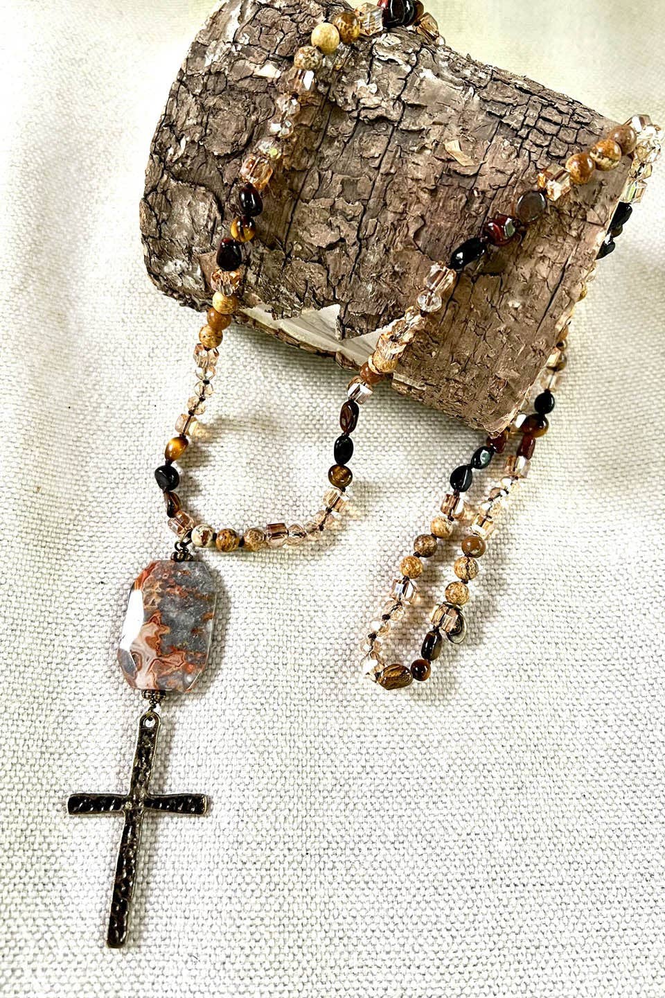 Stephanie Necklace Jasper