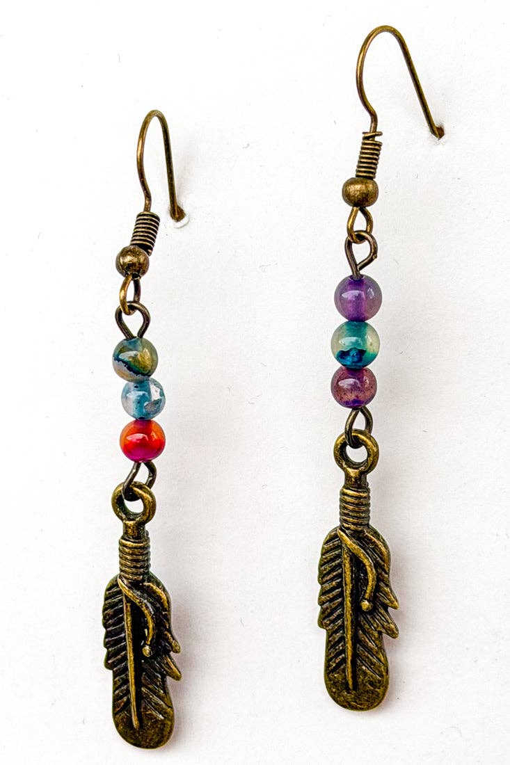 Braelyn Earrings: Jasper