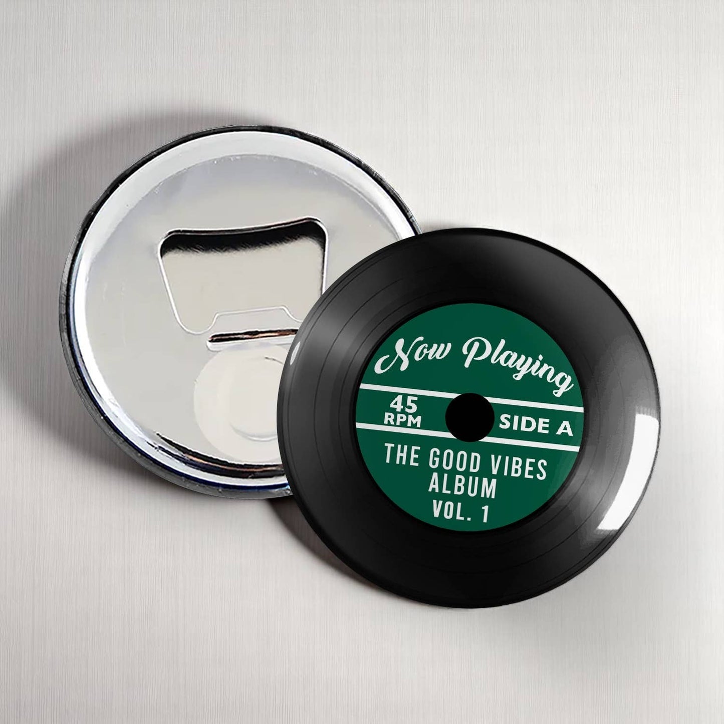 Tap and Play | Scannable Vinyl Record Magnets: The Good Vibes Album / Magnet