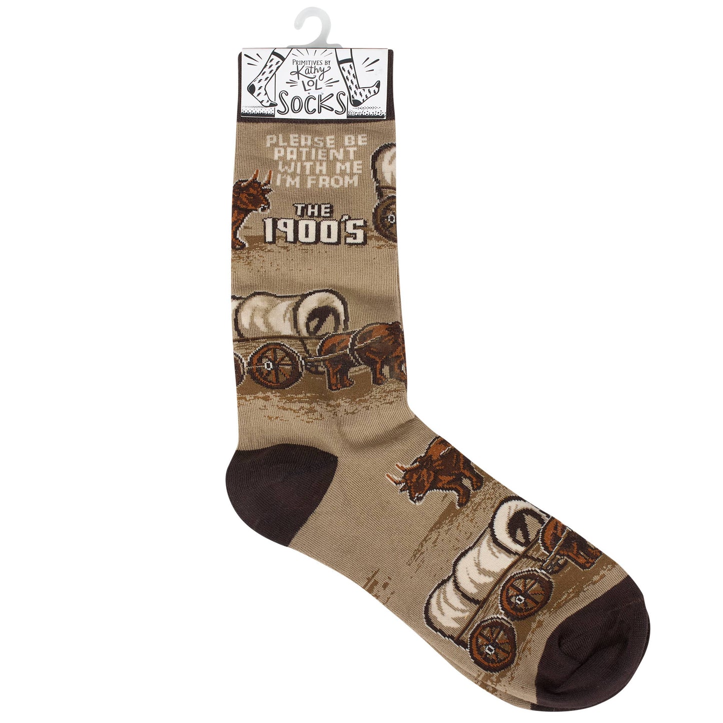 Be Patient I'm From The 1900's Socks