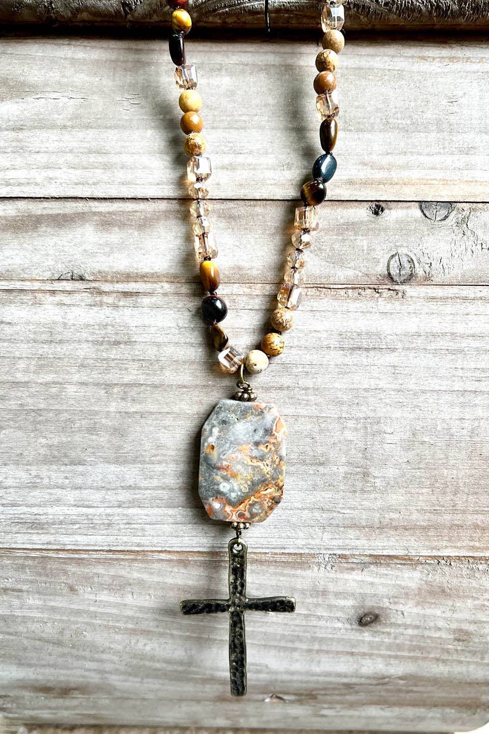 Stephanie Necklace Jasper