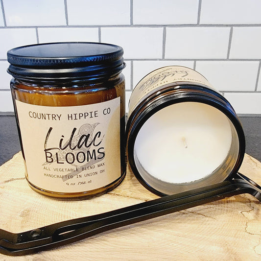 Lilac Blooms Apothecary-Inspired Candle